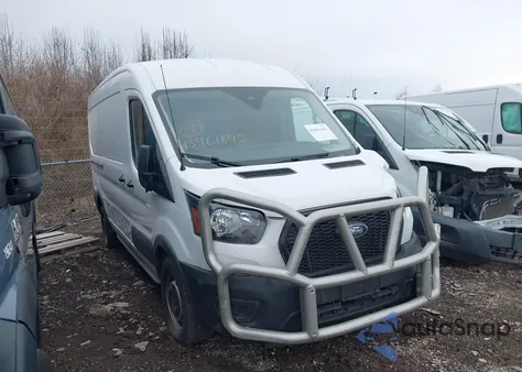 2021 Ford Transit-250 z USA, uszkodzony, nr VIN 1FTBR1C84MKA05556